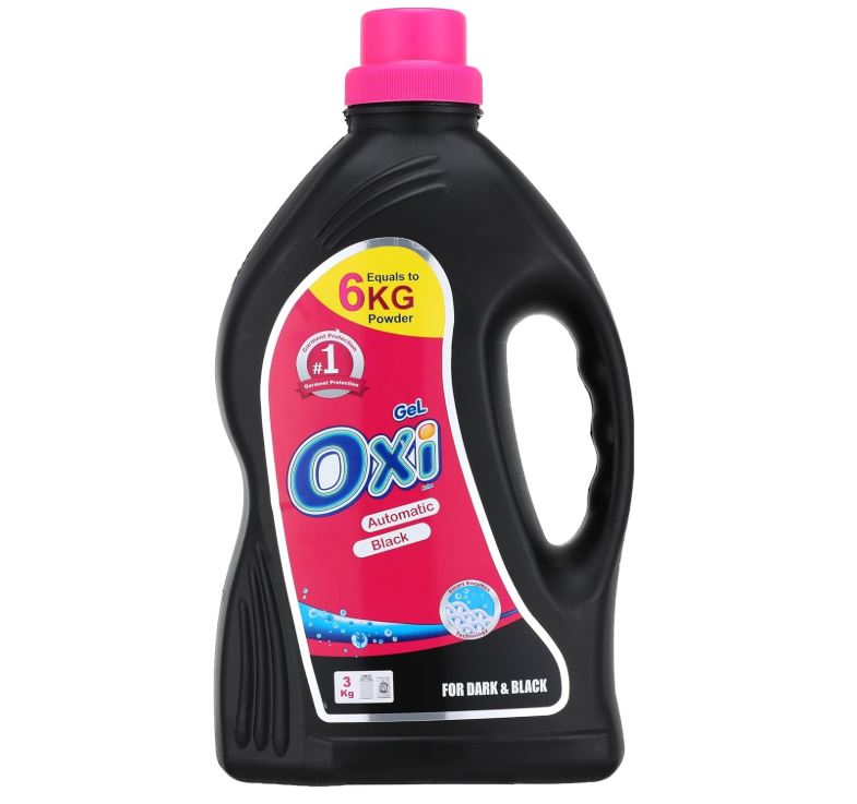 جل اوتوماتيك اوكسى للملابس السوداء 3 كجم