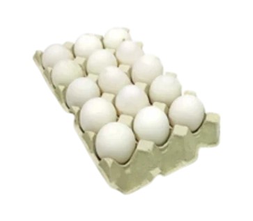 نصف طبق بيض بلدى