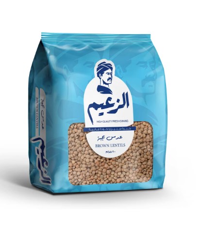 كيس عدس بجبة الزعيم 500 جرام