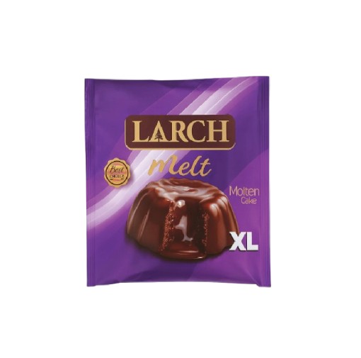 لارش مولتن كيك ميلك بالكاكاو و محشو بصوص الشكولاتة - 45 جم