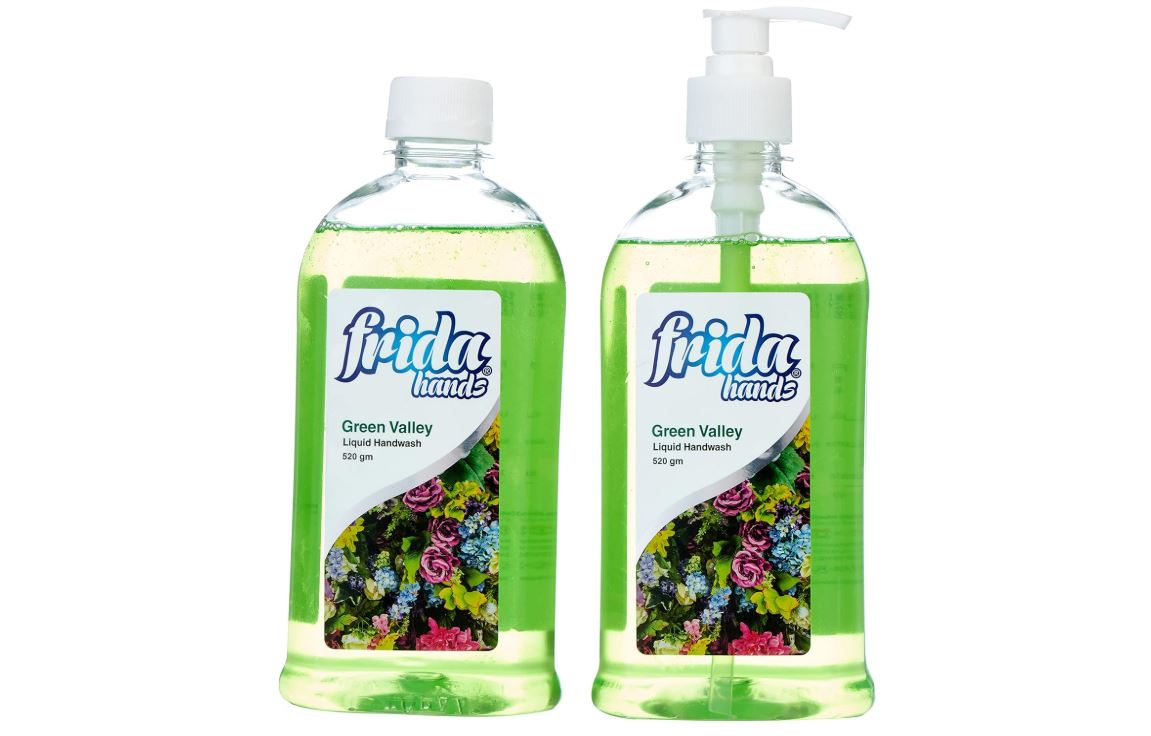 سائل غسيل ايدى فريده جرين فالى 520 ملل (1+1 هديه)