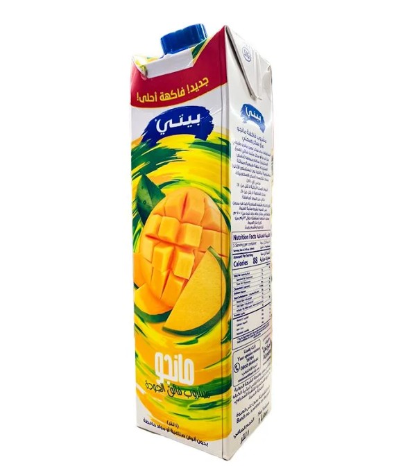 علبه عصير مانجا بيتى لتر