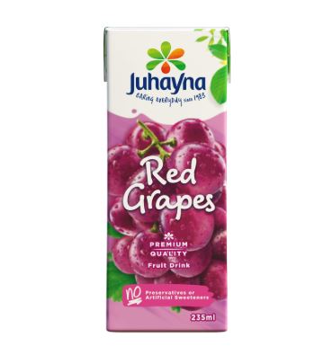علبه عصير عنب احمر جهينه 235 ملل