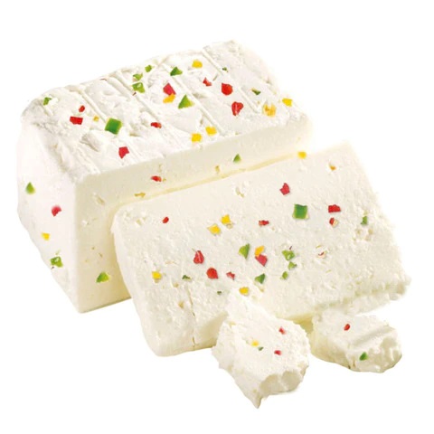 قطعه جبنه براميلى بالفلفل 500 جرام -  قد يختلف  الوزن طبقا لوزن القالب يُرجى السماح باختلاف بنسبة 10% عن الوزن الأصلى