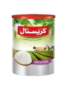 علبه سمن بيضاء كريستال 700 جرام