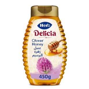 بطرمان عسل نحل زهره البرسيم هيرو 450 جرام