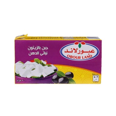 علبه جبنه عبور لاند بطعم الزيتون - 500 جرام