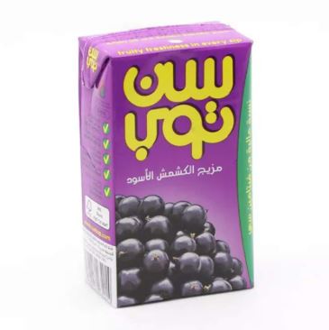 علبه عصير سن توب كشمش اسود 200 مل