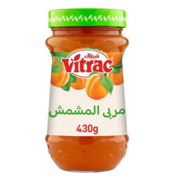 بطرمان مربى مشمش فيتراك 430 جرام