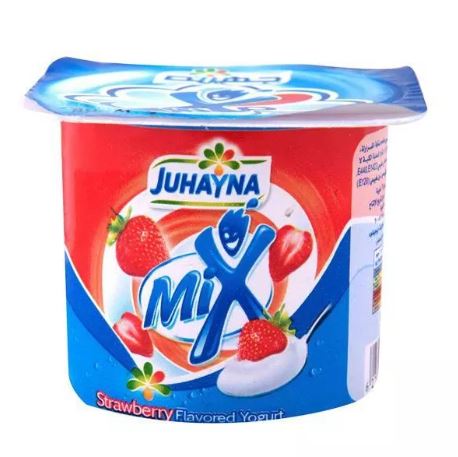 زبادى مكس فراوله جهينه 75 جرام