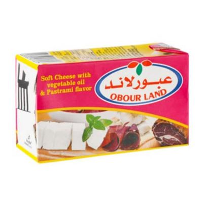 علبه جبنه عبور لاند بطعم البسطرمه - 250 جرام