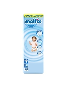 حفاضات مولفكس كبير جدا مقاس 6 -58 قطعه