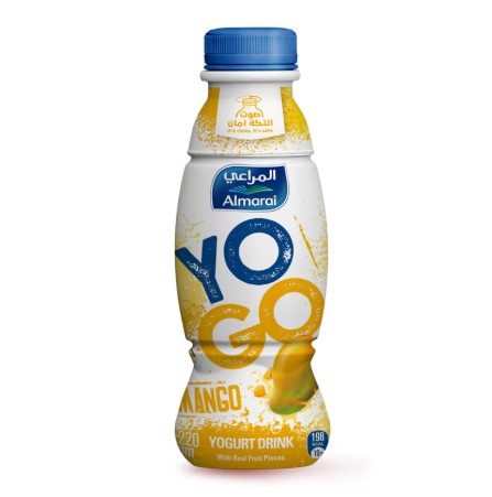 مشروب زبادى بالمنجا المراعى يو جو - 220 مل