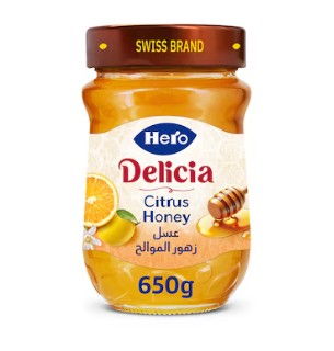 بطرمان عسل نحل زهره الموالح  هيرو 650 جرام