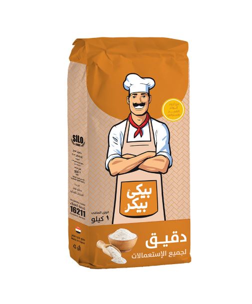 كيس دقيق بيكى بيكر 1 كجم