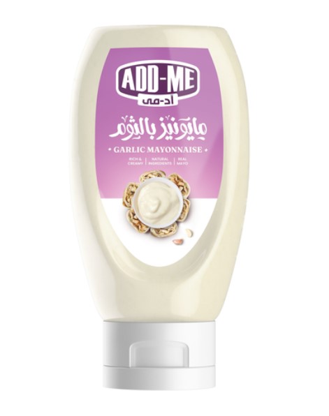 زجاجه مايونيز بالثوم اد مى 360 جرام