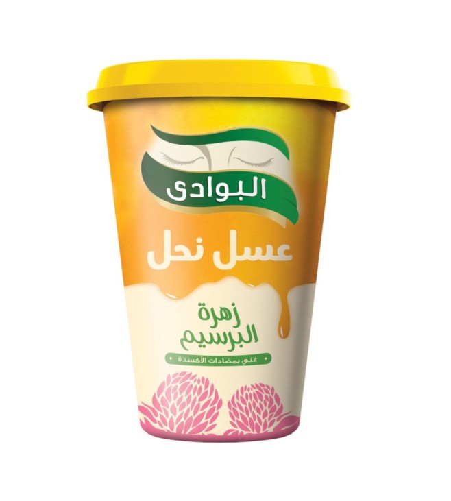 بطرمان عسل نحل زهره البرسيم البوادى 435 جرام