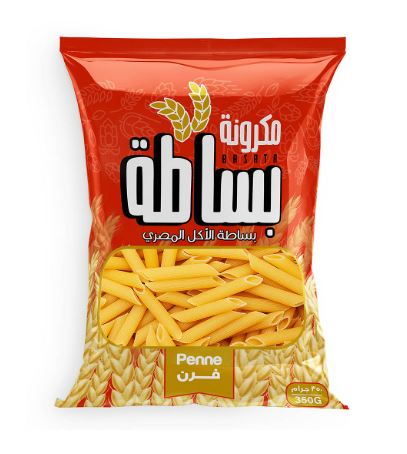 كيس مكرونة قلم بساطه 350 جرام