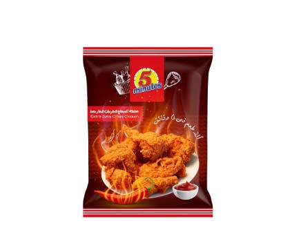 خلطة دجاج مقرمش فايف منتس حار اكسترا 200 جرام