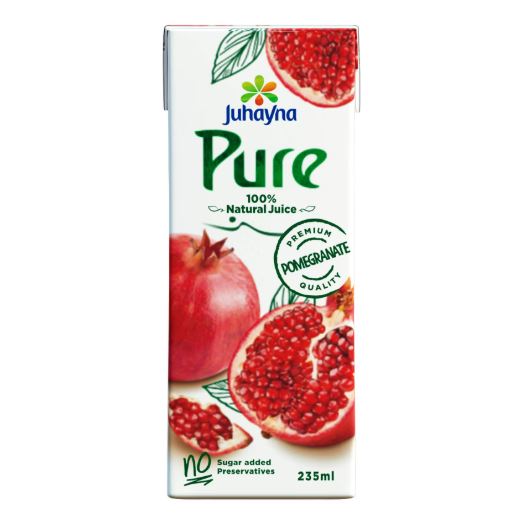 علبه عصير رمان بيور جهينه 235 ملل