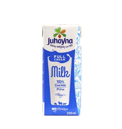 علبه لبن جهينه 200 ملل كامل الدسم