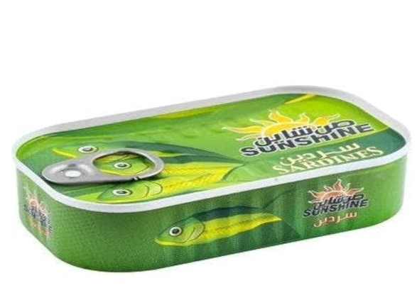 سردين صن شاين بارد 125 جرام