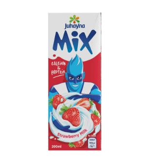 علبه لبن مكس جهينه فراوله 200 ملل