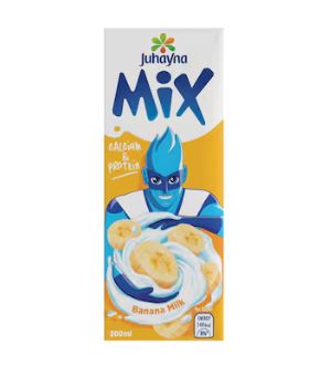 علبه لبن مكس جهينه موز200 ملل
