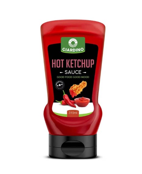 زجاجه كاتشب حار جاردينو 310 جرام