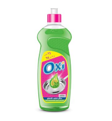سائل غسيل اطباق بالليمون والنعناع اوكسى 600 ملل