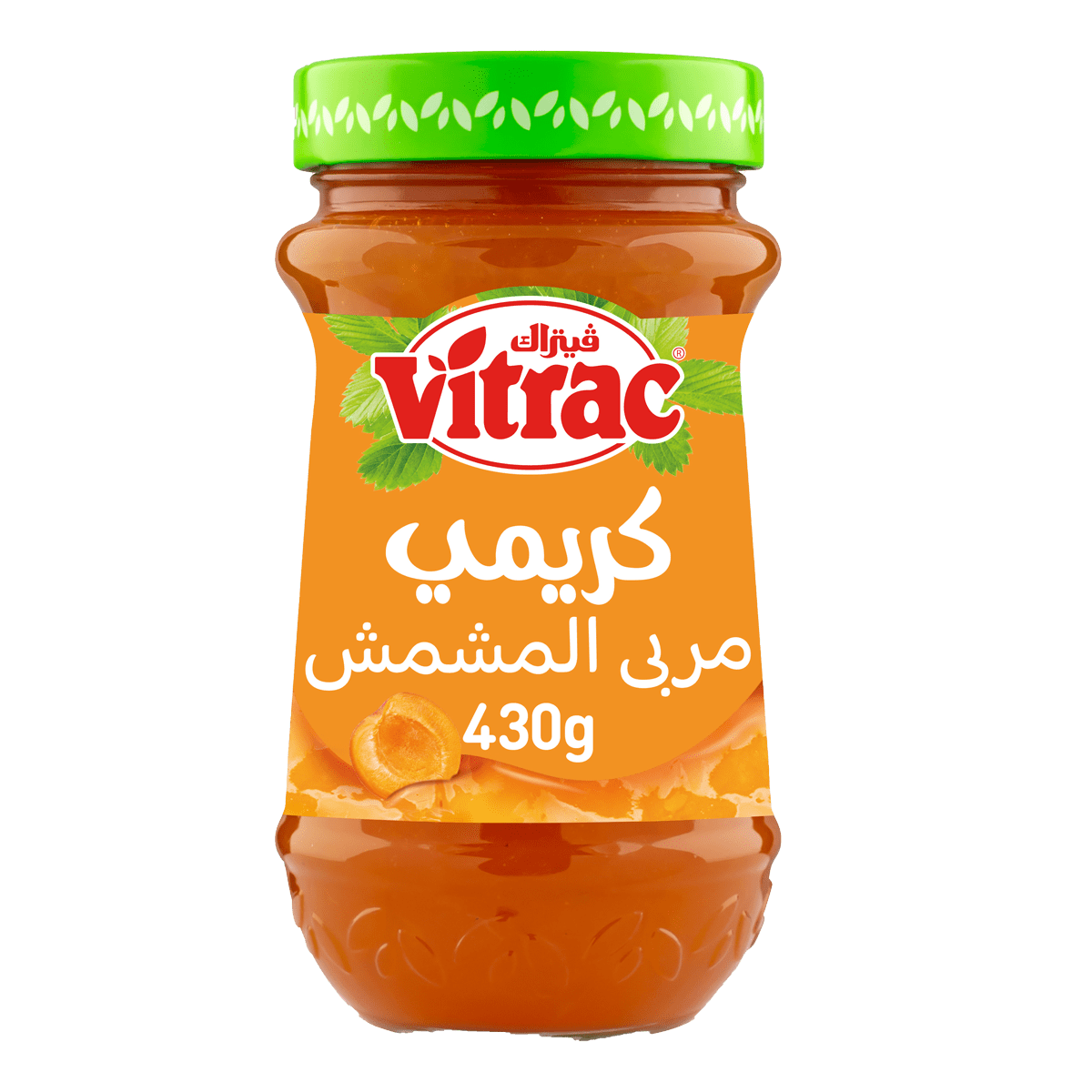 بطرمان مربى مشمش كريمى فيتراك 430 جرام