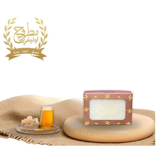 صابون لبان الذكر والعسل مستطيل