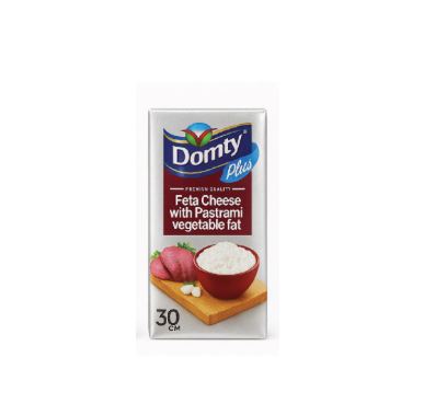 علبه جبنه دومتى بطعم البسطرما - 125 جرام